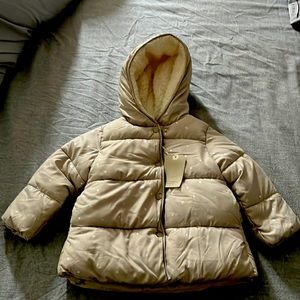Brand New Zara Toddler Girls Puffer Coat!